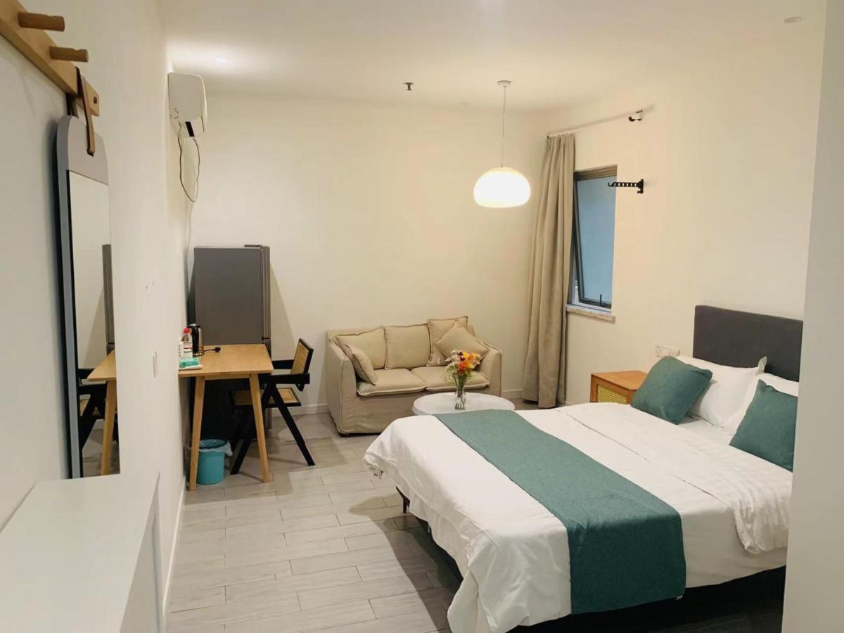 Yueshe Apartment - Hongqiao Longbai Xincun Shanghái Exterior foto