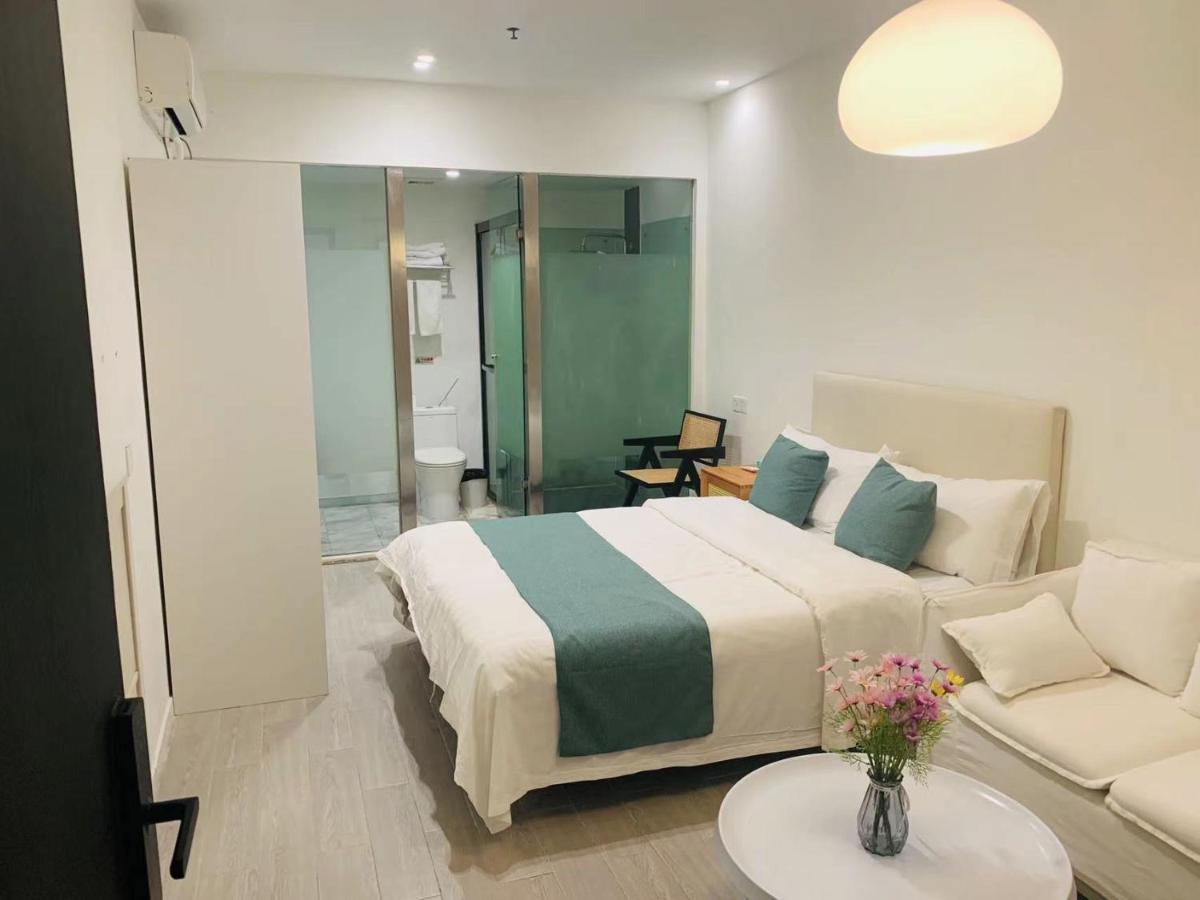 Yueshe Apartment - Hongqiao Longbai Xincun Shanghái Exterior foto