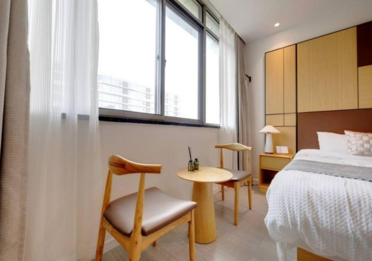 Yueshe Apartment - Hongqiao Longbai Xincun Shanghái Exterior foto